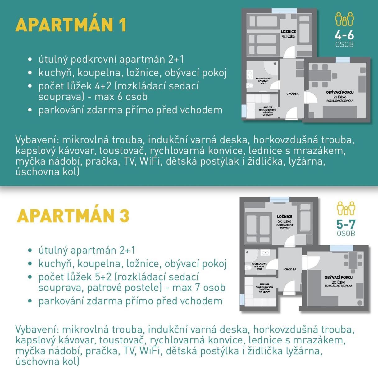 Apartmany Na Sjezdovce Sedloňov Extérieur photo